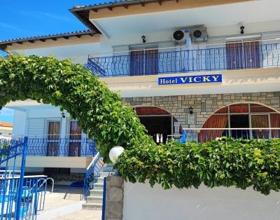 Лето 2025 Грција ХАНИОТИ- Apart Hotel Vicky,Hanioti,Halkidiki,Grcija